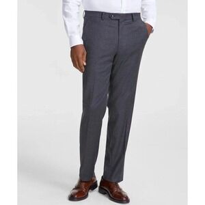 Tallia Men's Classic Fit Suit Separate Pants  Dark Grey 44Wx32L E101482‎